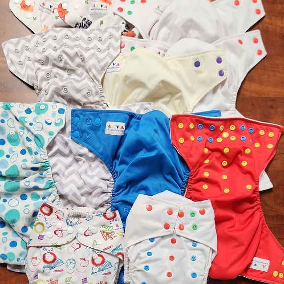 Alva Baby Other - Vibrant Diaper Covers Set by Avya
